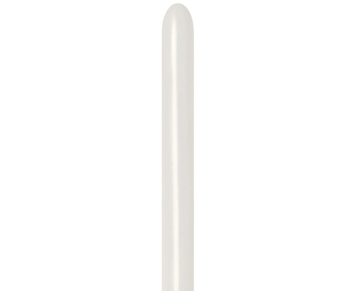 Sempertex Balloons 260, (nozzle up pastel dusk cream) Nozzle Up, Pastel Dusk Cream, 50 pcs.